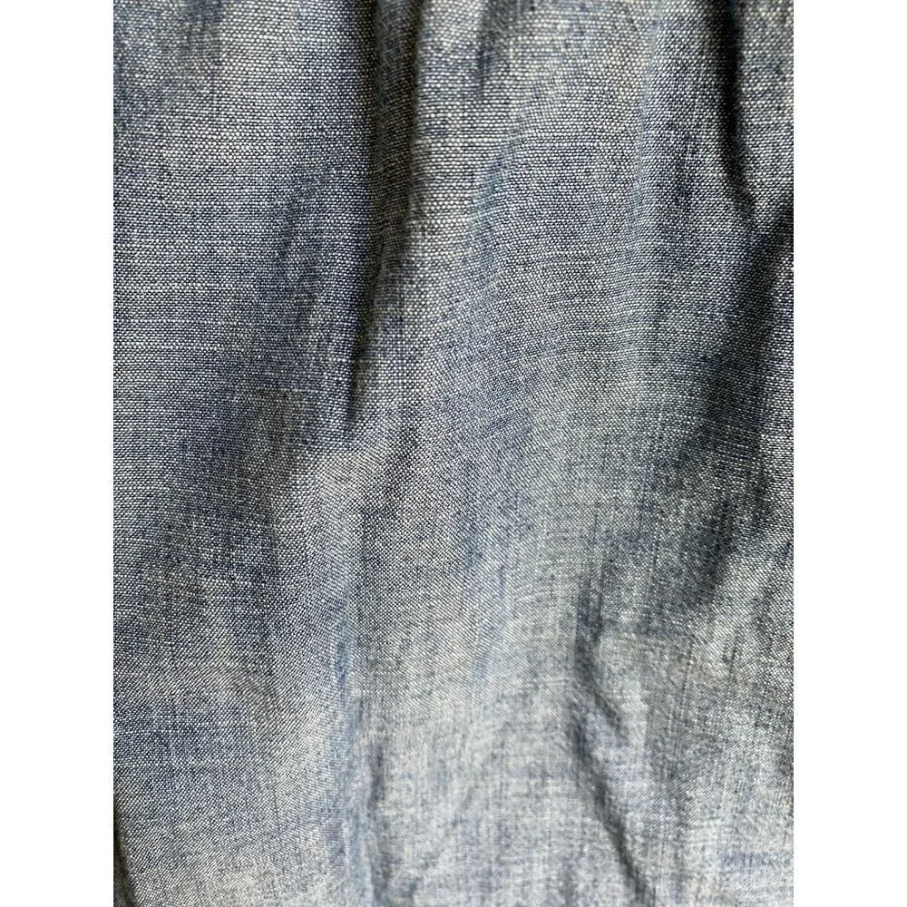 Land’s End Size 10 Girl’s‎ Chambray Blue Denim Dres